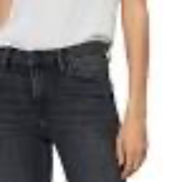 ALL SAINTS ROXANNE DISTRESSED JEANS BLACK SIZE 30 - Picture 5 of 9